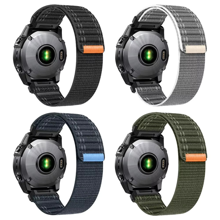 QuickFit Uhrenarmband, gewebtes Nylon, 22 mm, 26 mm, Unisex - Bild 3
