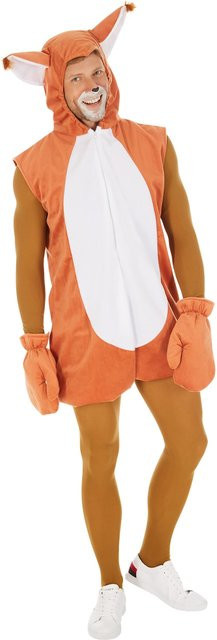 tectake Kostüm Eichhörnchen, Plüsch / Textil, Braun - Bild 1