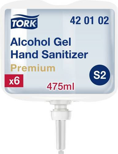 Tork 420102 Desinfektionsgel 6 x 475 ml Weiß - Bild 1