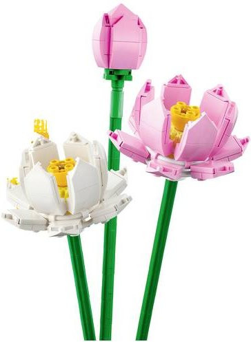 LEGO Lotusblumen Konstruktionsspielzeug ab 8 Jahren - Bild 1