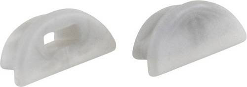 EVN FLAT5PAK-SET Profil-Endkappe aus Kunststoff in Weiß, B: 16,30 mm, H: 7 mm - Bild 1
