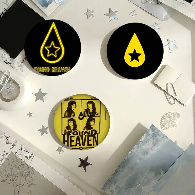 Kayou Button Pin Conans Grays Found Heaven Anime, Brosche - Bild 1