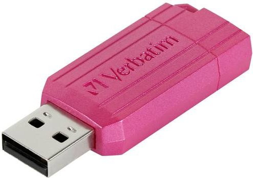 Verbatim USB Pinstripe USB-Stick 128GB Pink USB-A USB 2.0 - Bild 1
