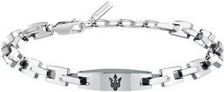 Maserati Jewels Armband Edelstahl, Silber, Herren - Bild 1