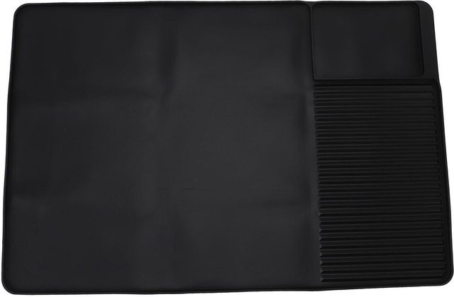 CosyHome Silikon Kaffee Bar Matte in Schwarz, Saugfähige Unterlage für Kaffeemaschinen, B/T: 60 x 40 cm - Bild 1