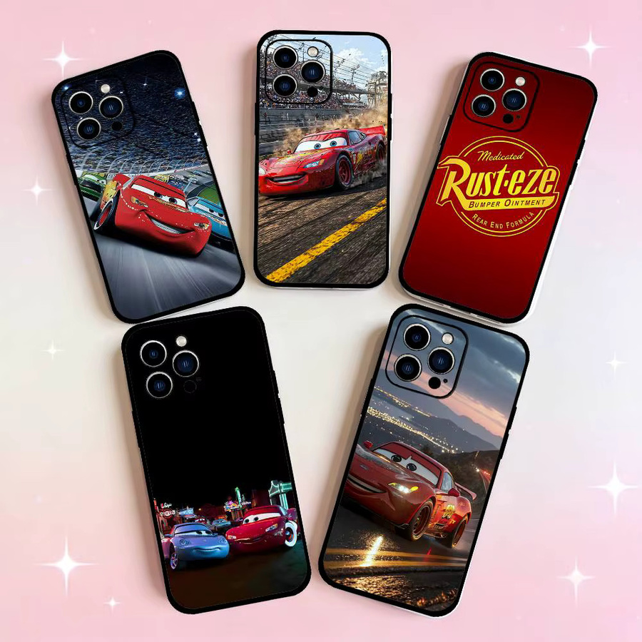 Mesuca Handyhülle Lightning McQueen für iPhone 11 bis iPhone 17 Pro Max in Multicolour - Bild 3