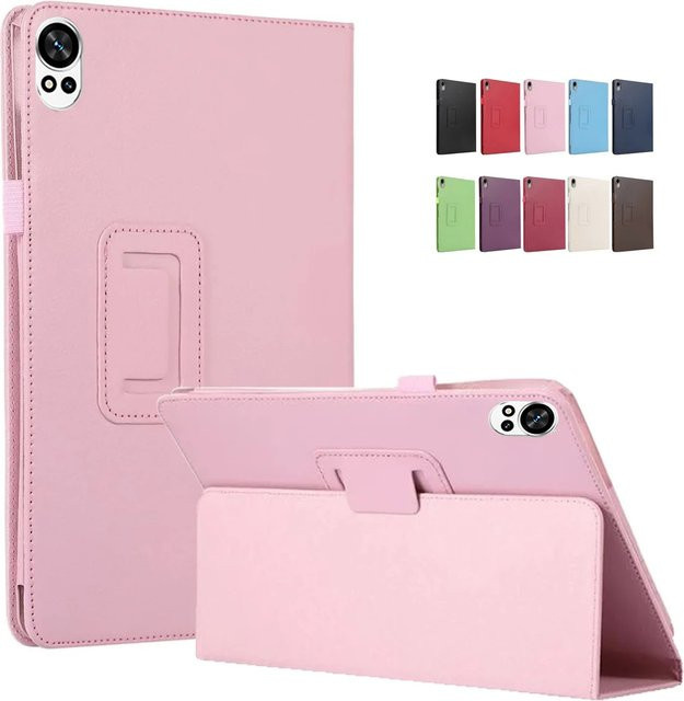 Magnetisches PU Leder Flip-Cover Etui für Huawei MatePad 12x in Pink oder Purple - Bild 1