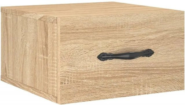 vidaXL Wand-Nachttisch in Sonoma-Eiche, B/T/H: 35 x 35 x 20 cm - Bild 1