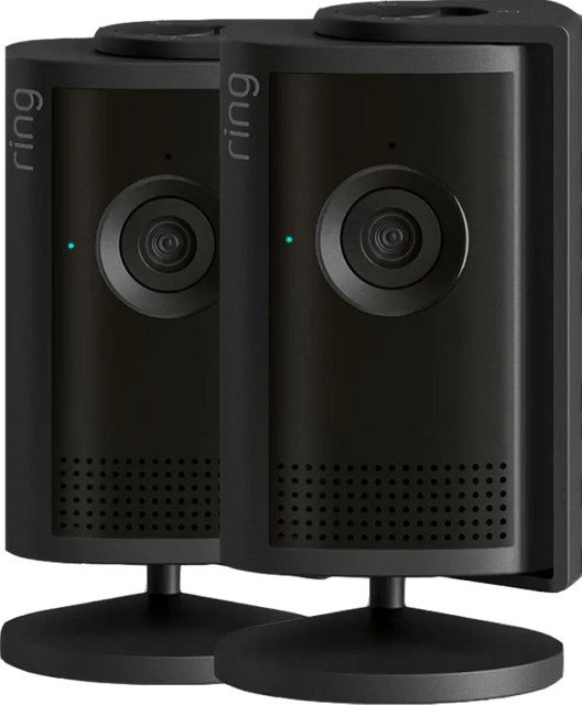Ring Indoor Camera Plus Doppelpack Schwarz Wi-Fi - Bild 1