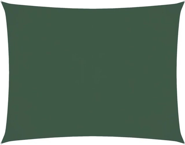 Furnicato Sonnensegel aus Oxford-Gewebe rechteckig in Dunkelgrün, Breite: 600 cm, Tiefe: 500 cm - Bild 1