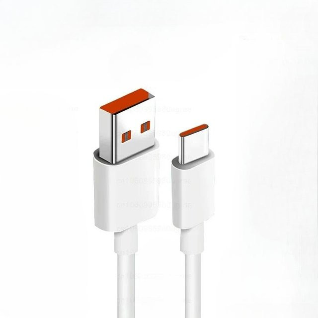 Xiaomi USB Typ C Ladekabel 120W Turbo Schnellladung Weiß, 2m - Bild 1