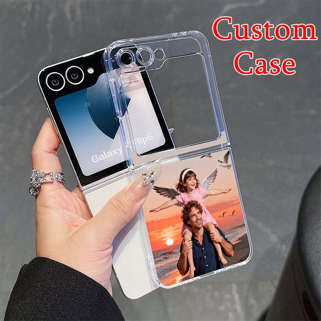 Transparente TPU Handyhülle für Samsung Galaxy Z Flip 7 6 5 4 3 Weiche Schutzhülle - Bild 1