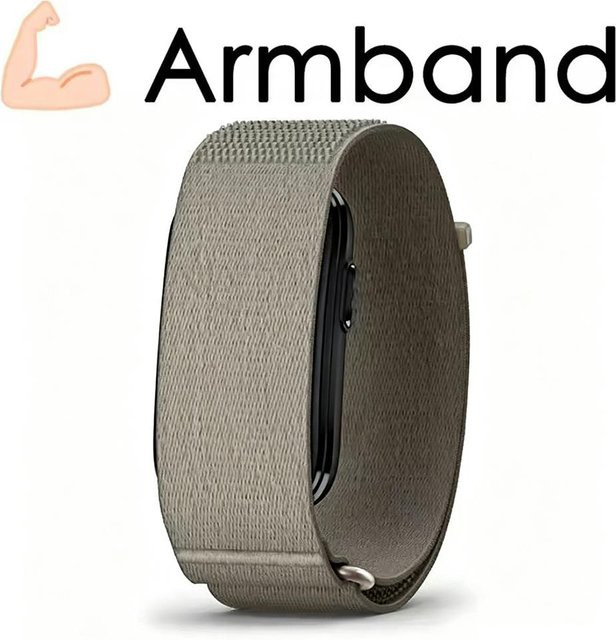 Uhrenarmband Nylon, grau, Unisex - Bild 1