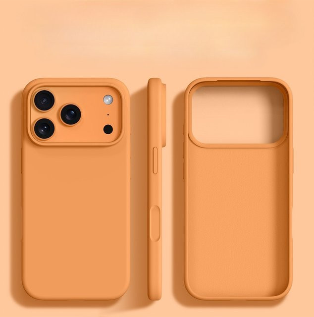 szHAIyu Silikon Schutzhülle für iPhone 17 Pro Max, iPhone 16, 15, 14, 13 Pro Max, Farbe: Pink - Bild 1