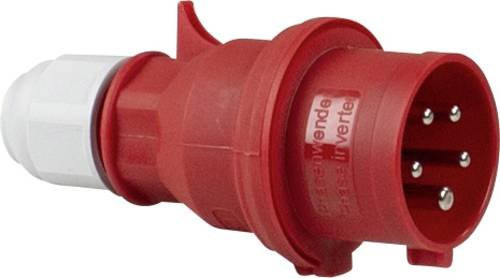 AS Schwabe CEE Phasenwender 32A 400V in Rot mit IP44 Schutzart - Bild 1