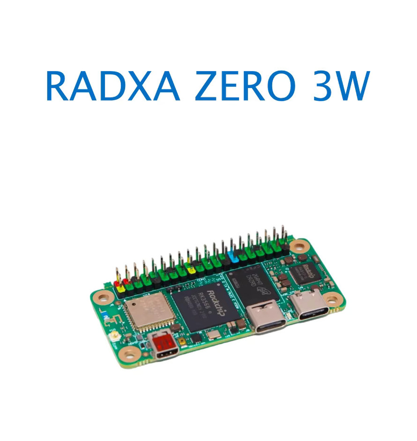 Radxa Zero 3W Entwicklungsboard Green, Quad-Core Mini Board mit RK3566 Chip - Bild 2