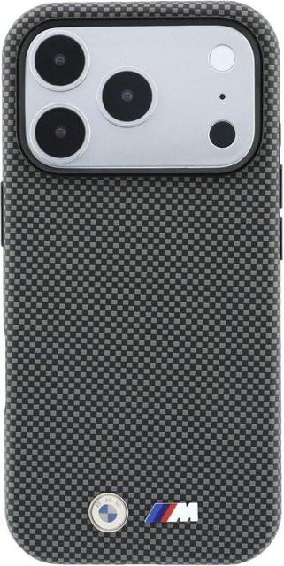 BMW M Quadrille Schutzhülle für iPhone 18 Pro Max und iPhone 17 Pro Max in Grau - Bild 1