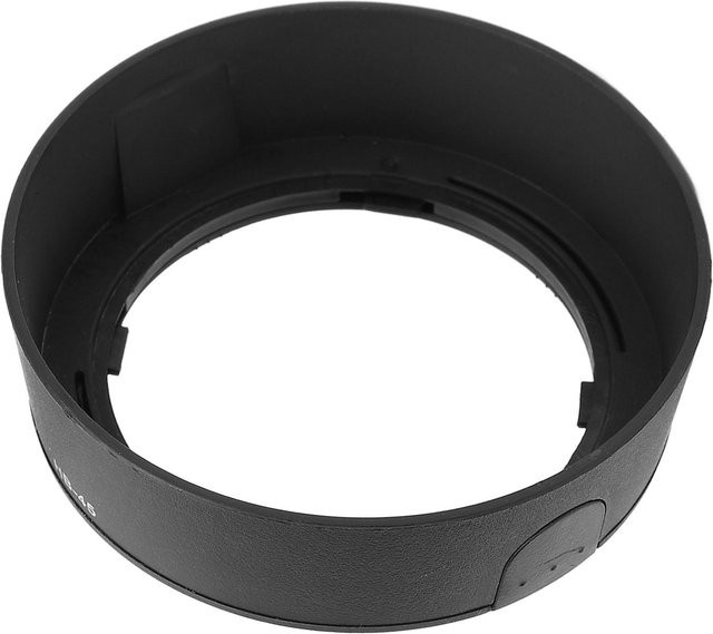HB 45 Reversible Runde Gegenlichtblende für Nikon D5100 D3200 D60 mit 18-55mm Objektiv in Schwarz - Bild 1