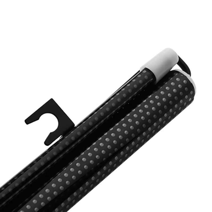 APWIKOGER Verdunkelungsvorhang als Rollos mit Saugnapf, Black, Breite: 40 cm - Bild 4