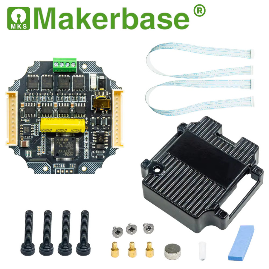 Makerbase MKS SERVO57ES PCBA NEMA23 Schrittmotor mit geschlossenem Regelkreis und Gen_L FOC Treiber in Schwarz für CNC und 3D-Drucker - Bild 3