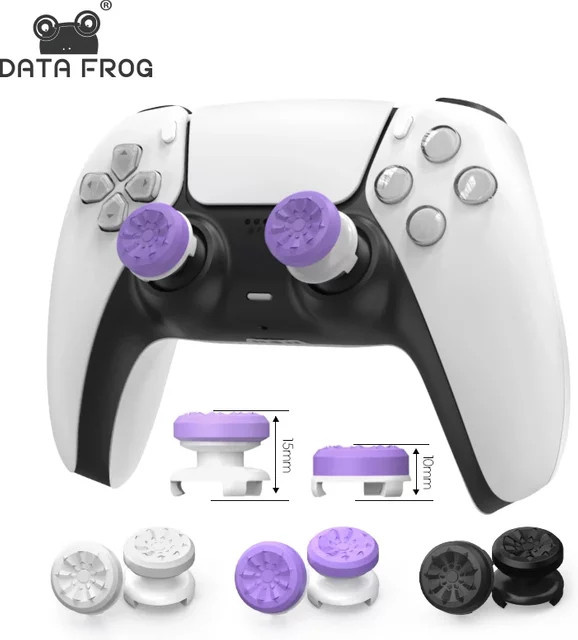 DATA FROG High-Rise Freeks Galaxy Joystick Stick für PS4 und PS5, kompatibel mit 8BitDo Ultimate Controller Performance Stick - Bild 1