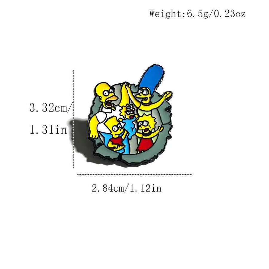 Potdemiel Pins-Set, 8-teilig, Cartoon-Abzeichen - Bild 6
