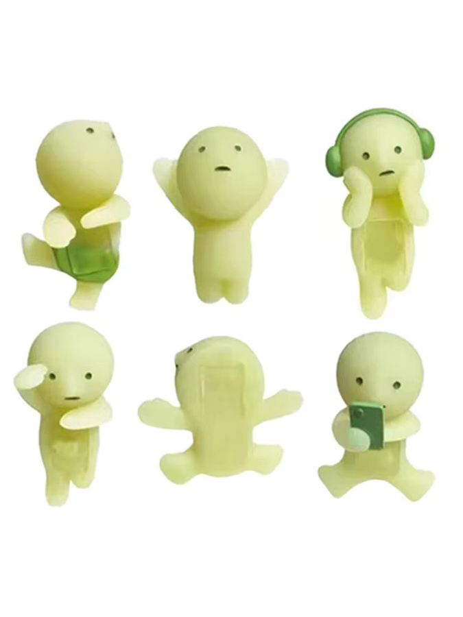 Bandai Hipper-Serie Leuchtende Deko-Minifiguren Blindbox, Bunt / Mehrfarbig - Bild 6