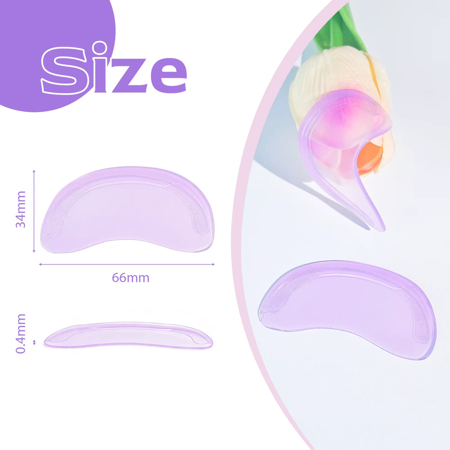 Lomansa Jellyfish Flat Lash Lift Shields, Wimpernlift-Pads, Unisex - Bild 2