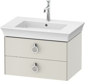 Duravit Waschtischunterschrank ohne Aufsatz White Tulip, Farbe: Weiß matt, B/T/H: 41 x 68,4 x 45,8 cm - Bild 1