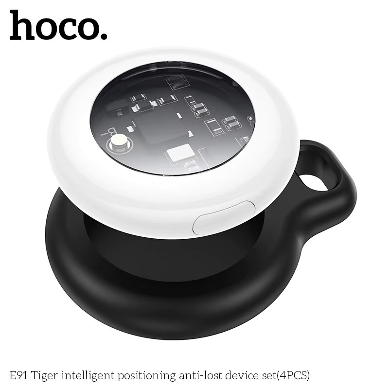 HOCO 4-teiliges Anti-Verlust-Tracker Set für Apple Find My, Bluetooth GPS-Tracker für Gepäck und Schlüssel, kompatibel mit iOS - Bild 2