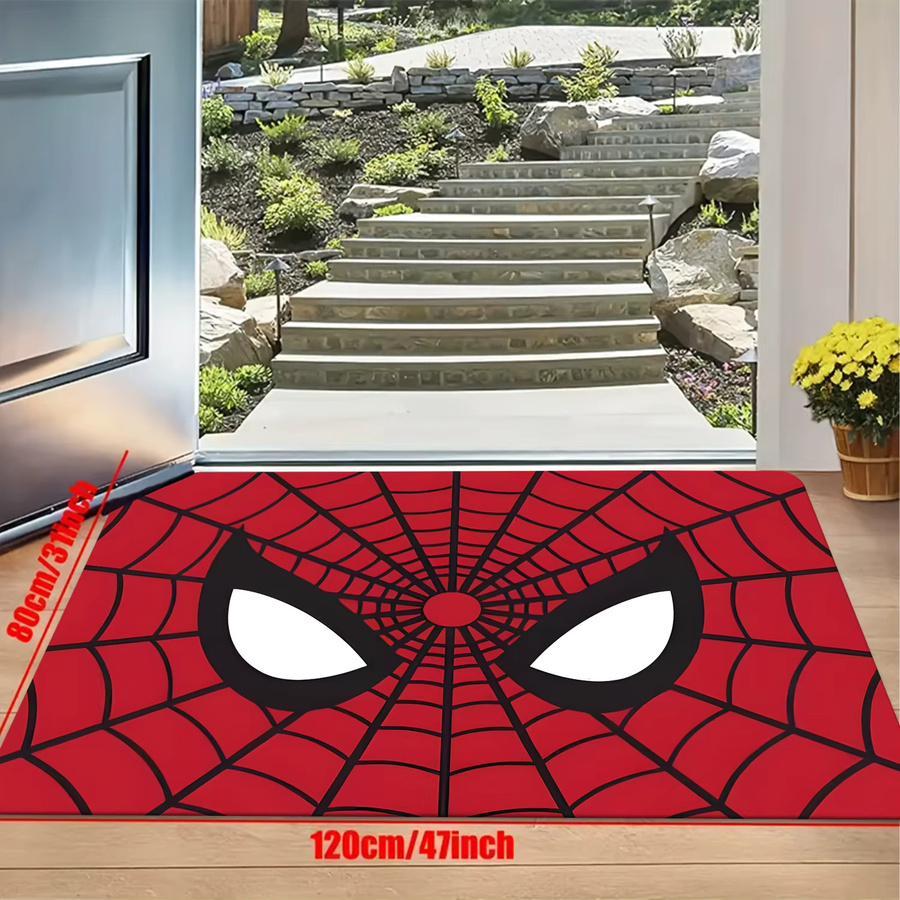 Beast Kingdom Marvel Flanell-Bodenmatte mit Superhelden-Design in Rot - Bild 3