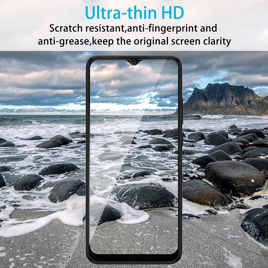Displayschutzfolie aus 9H gehärtetem Glas für Xiaomi Redmi Note 11, Redmi Note 11 4G und Redmi Note 11S, transparent - Bild 4