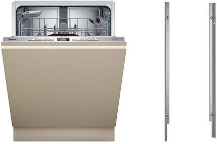Neff GVLEB30Z Vollintegrierbarer 60 cm Geschirrspüler mit Zeolith-Trocknung, App-Steuerung und Besteckschublade in Beige - Bild 1