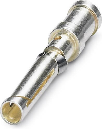 Phoenix Contact Crimpkontakt CK1,6-ED-0,75BU AG in Silber, 100 Stück - Bild 1