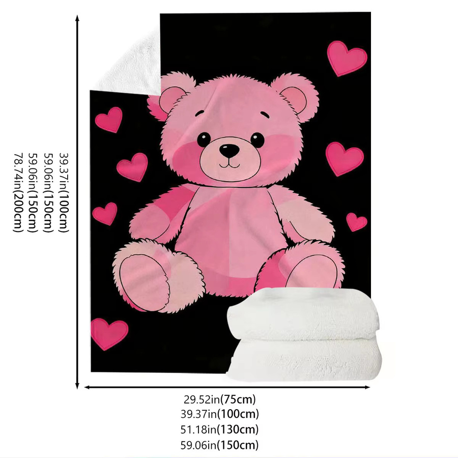 Personalisierbare Winter-Decke von SRH aus weichem Flanell-Fleece in Multicolour - Bild 5