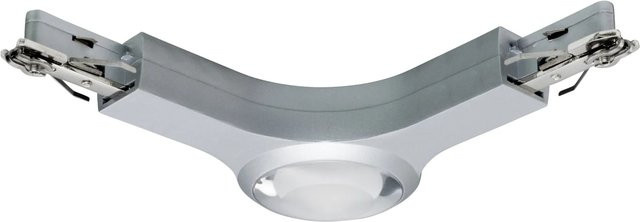 Paulmann Hochvolt-Schienensystem L-Verbinder in Chrom matt - Bild 1