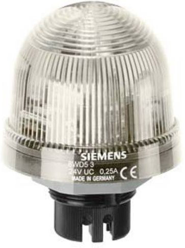 Siemens Signallampe transparent mit Leuchtmittel Durchmesser: 7 cm, Höhe: 6,6 cm - Bild 1