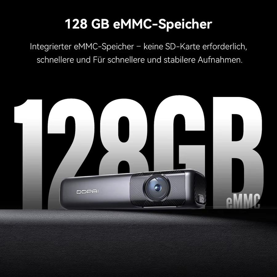 DDPAI MINI7X Dashcam mit UHD 4K Auflösung, 5GHz WLAN, GPS, ADAS und 128GB eMMC Speicher inklusive 24H Parküberwachung und NightVIS 2.0 - Bild 4