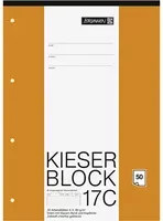 Brunnen Schulblock A4 liniert in Gelb mit 50 Blatt - Bild 1