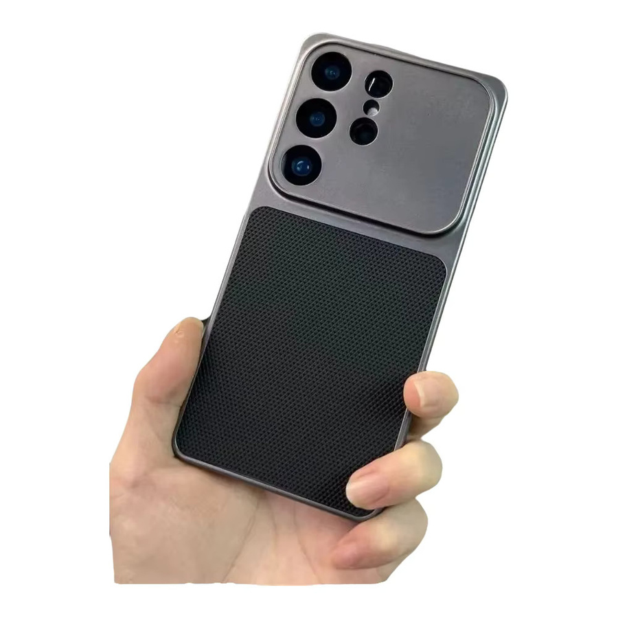Matte Anti-Rutsch-Schutzhülle für Samsung Galaxy S26 Ultra S25 S24 S23 S22 Ultra Plus S24 FE in Schwarz - Bild 5