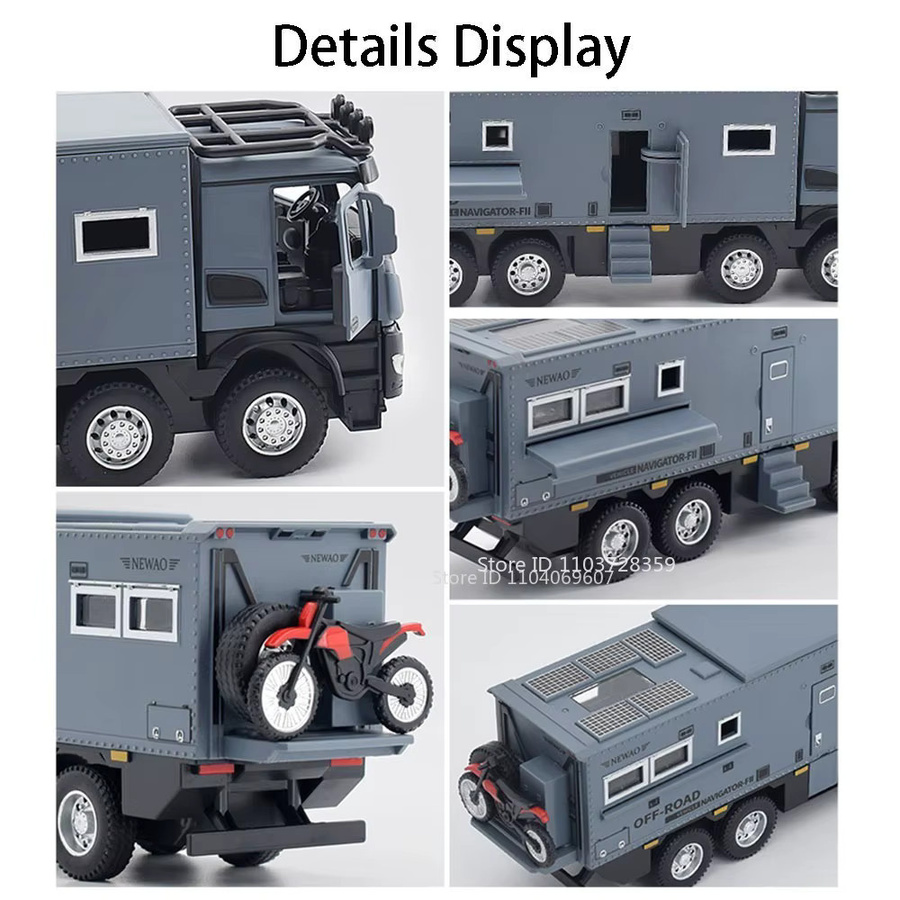 RMZ city Geländewagen, Modell eines Geländewagens, Maßstab 1:24, mit Licht und Sound - Bild 3