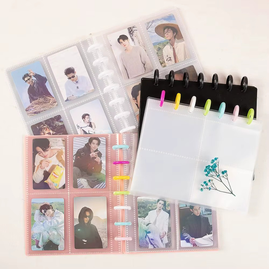 INS Kpop Fotoalbum Star Chaser für 3 Zoll Idol-Karten mit Multi-Taschen als Fotokartenhalter und Sammelalbum - Bild 1