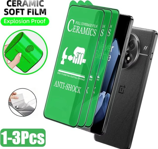 Transparente Keramik-Displayschutzfolie für iPhone Modelle, 1-3 Stück - Bild 1