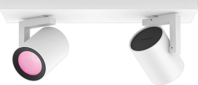 Philips Hue Argenta Smart-LED-Deckenleuchte White & Color Ambiance, 2er-Spot, Weiß - Bild 1