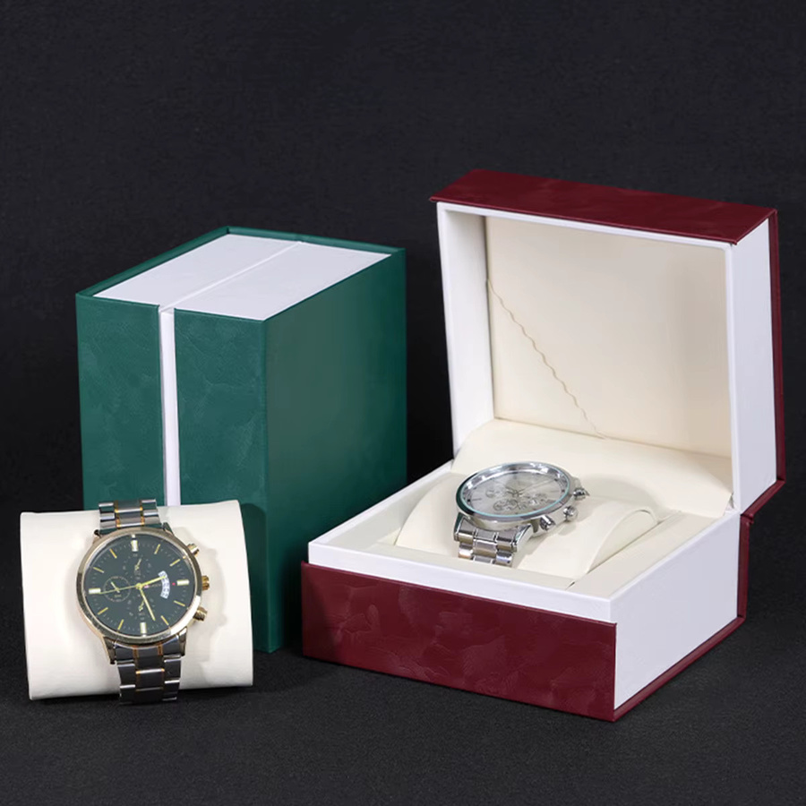 OAKCHARM Uhrenbox Leder, Edelstahl, Unisex - Bild 1