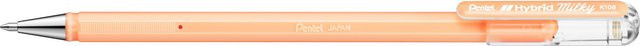 Pentel Gelstift Hybrid in Pastellorange - Bild 1