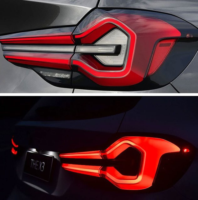 LED Rückleuchten für BMW X3 F25 (2010-2017) in Rot mit Signal- und Rückfahrlicht von wzjoo - Bild 1