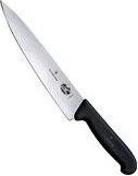 Victorinox Fibrox Tranchiermesser in Silber und Schwarz mit einer Klingenlänge von 22 cm - Bild 2