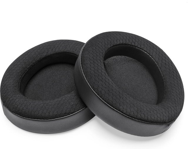 Hifiman Ersatz-Ohrpolster für DEVA und DEVA Pro Kopfhörer aus Proteinleder mit Memory-Schaum in Schwarz - Bild 1