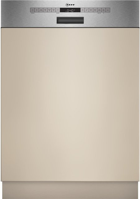 Bosch S145HCS03E N50 Einbau-Geschirrspüler integriert mit WiFi, Aquastop, Farbe Beige/Edelstahl, Breite: 60 cm - Bild 1